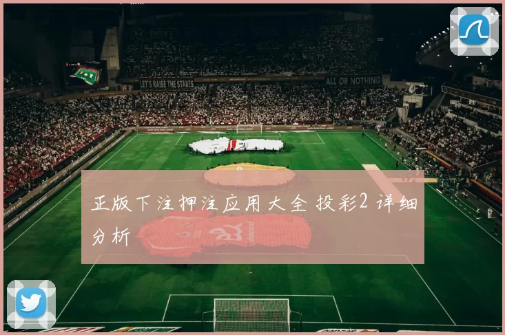 正版下注押注应用大全 投彩2 详细分析